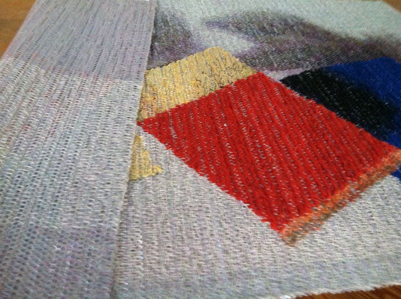 Helena Hernmarck studio feb 2012 8-1