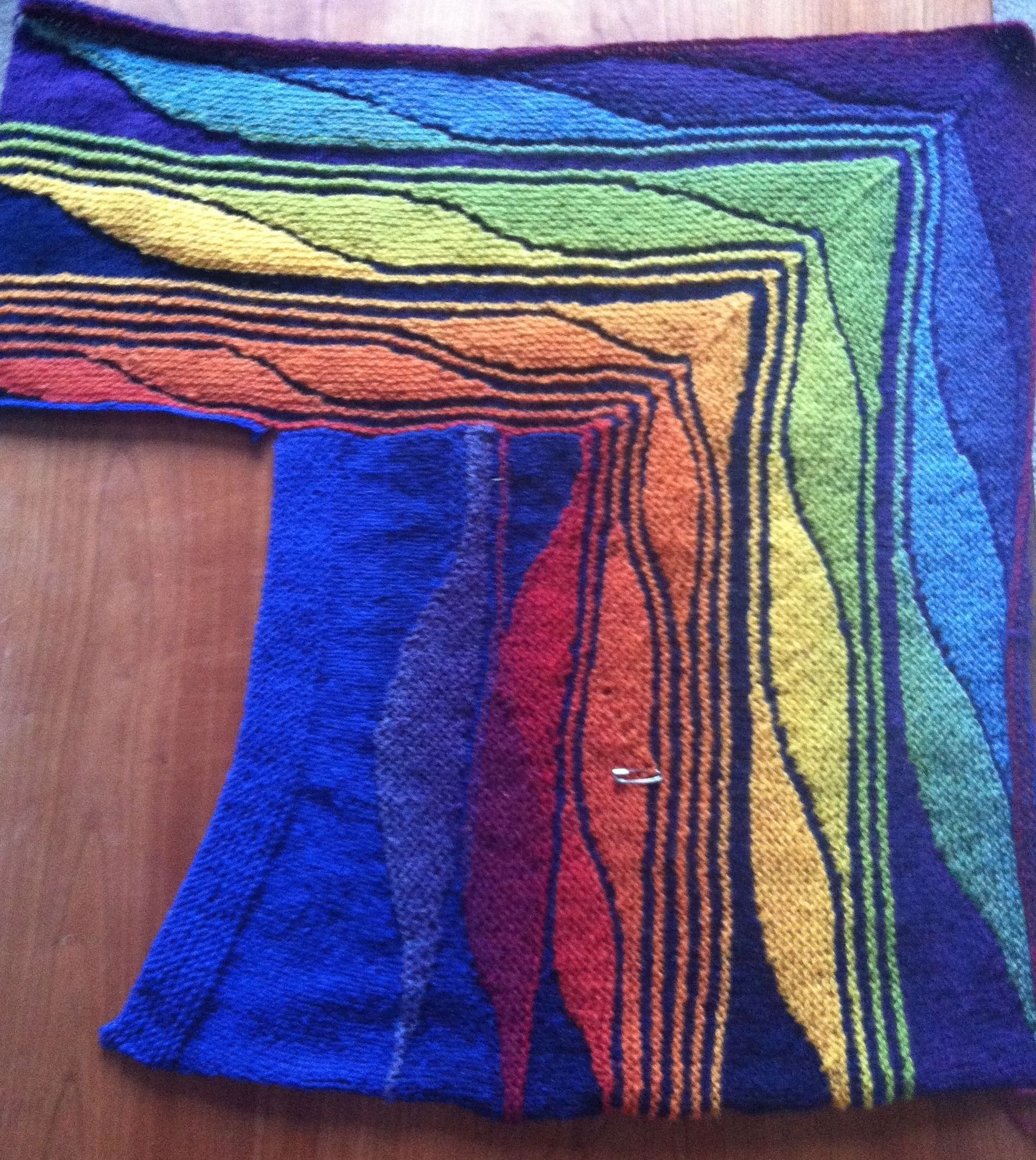 Knitting swing jacket 1 mar 2012