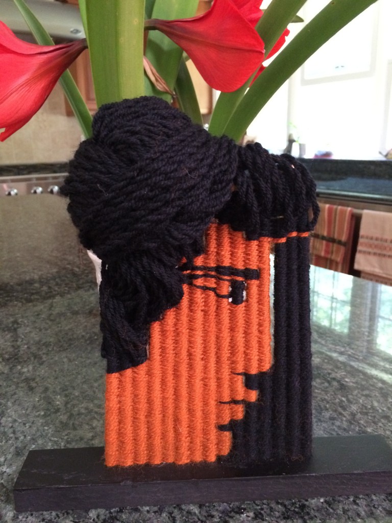 Tapestry Red Figure Artemis on Chopsticks