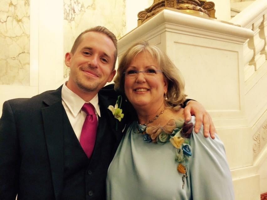 rob and kandice wedding Chris and me